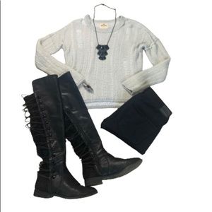 Distressed Hollister Sweater